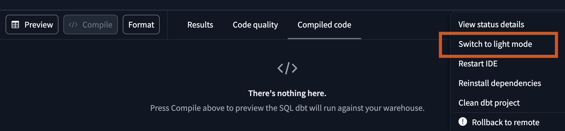 Enable light mode Enable light mode